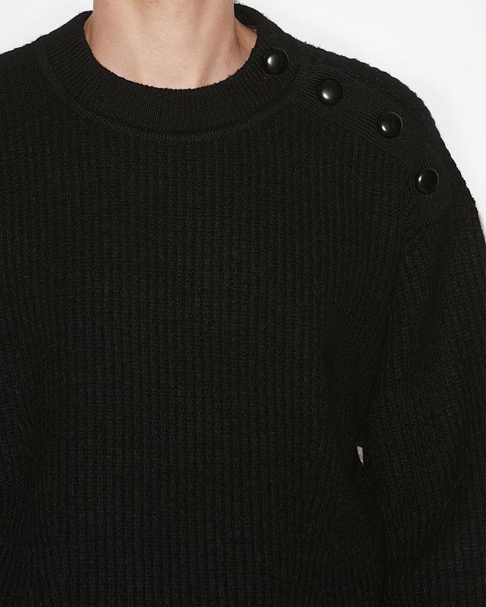 Isabel Marant PULL RUDEL Homme Noir