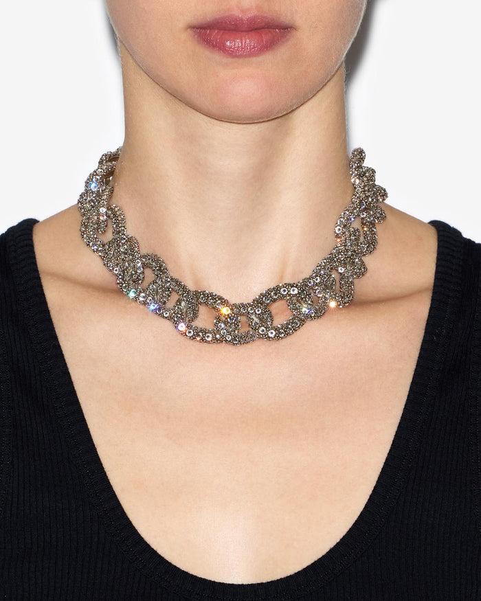 Isabel Marant Ras Du Cou Funky Ring Femme Argenté