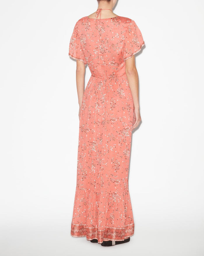 Isabel Marant Robe Agathe Femme Rosé