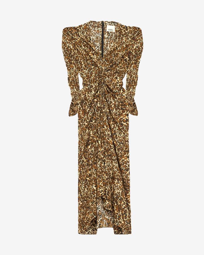 Isabel Marant Robe Albini Femme Léopard