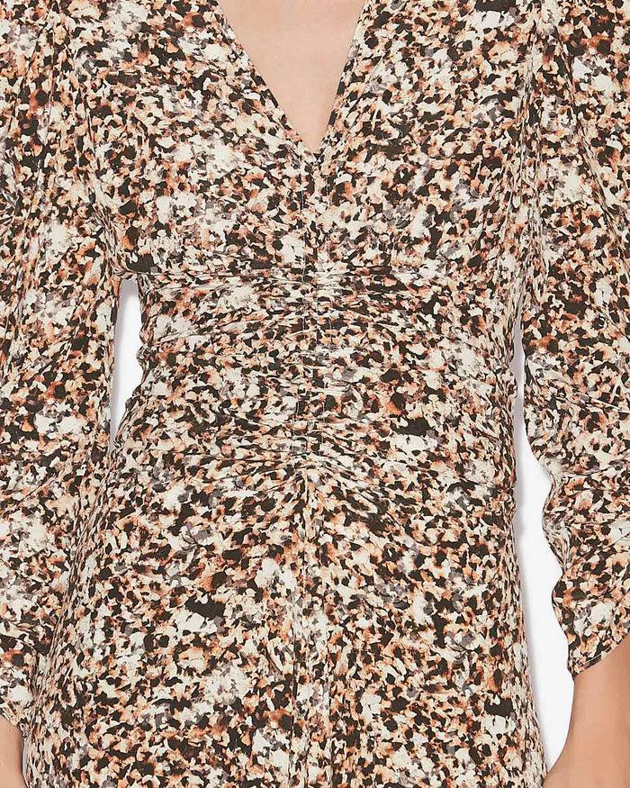 Isabel Marant ROBE ALBINI Femme Ocre-écru