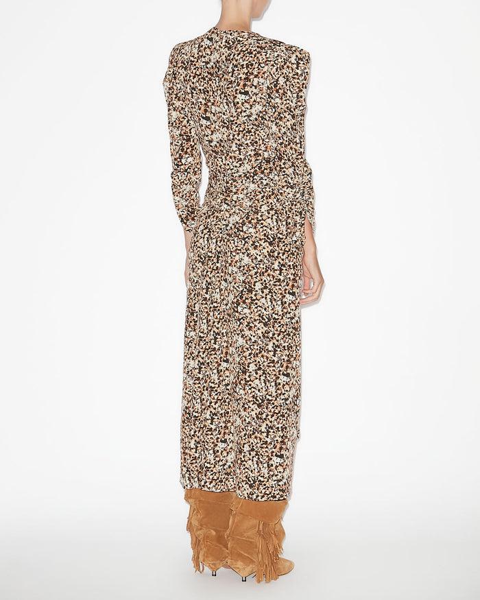 Isabel Marant ROBE ALBINI Femme Ocre-écru