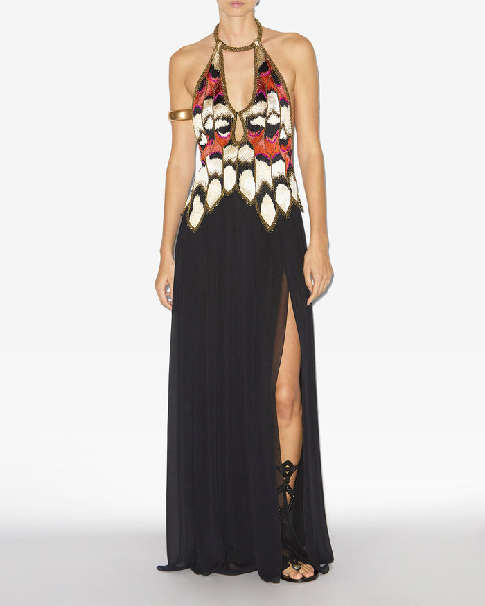 isabel marant ROBE ALICIA Femme noir