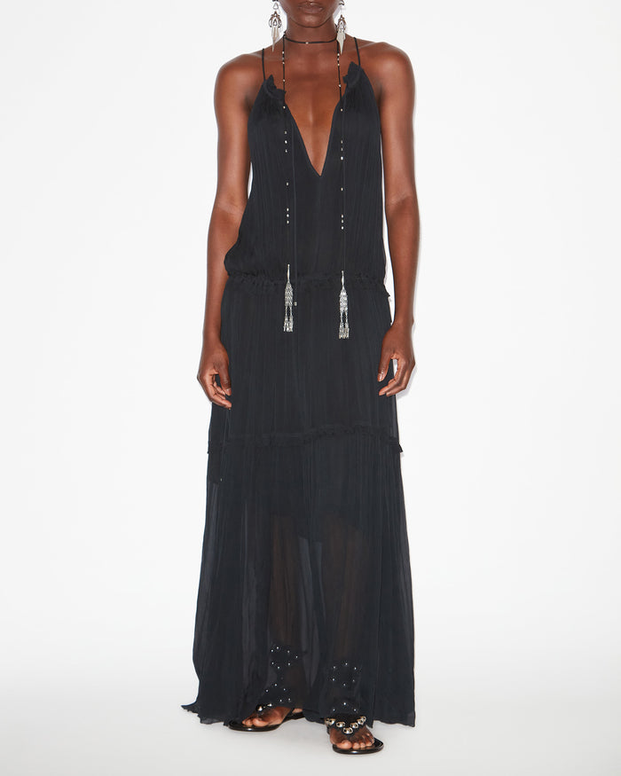 isabel marant ROBE ALITA Femme noir