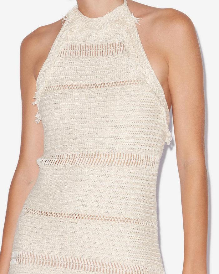 Isabel Marant ROBE ARALIA Femme écru