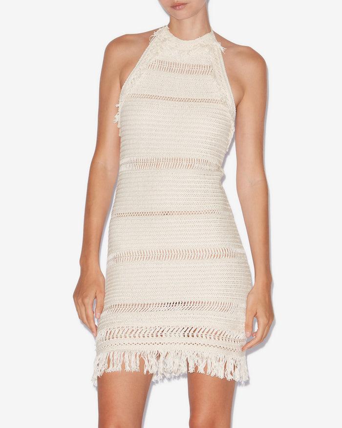 Isabel Marant ROBE ARALIA Femme écru