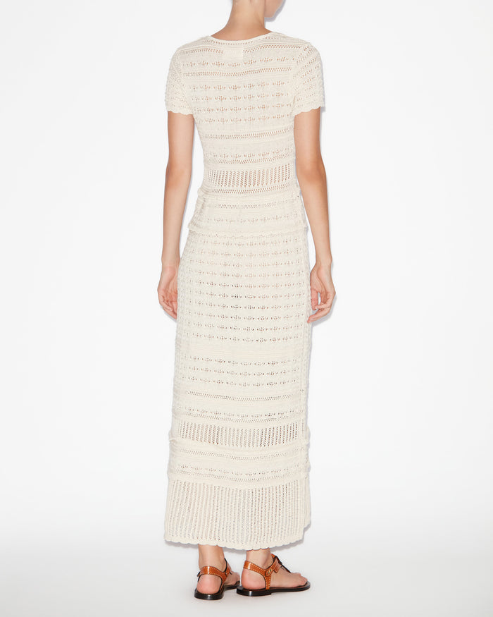 Isabel Marant ROBE AURORE Femme écru