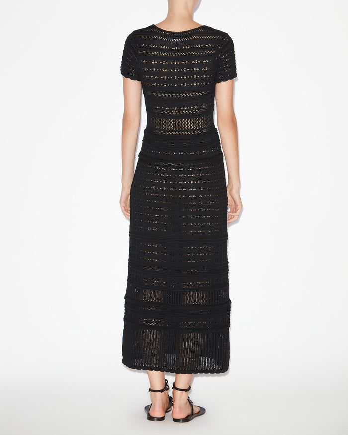 Isabel Marant ROBE AURORE Femme Noir