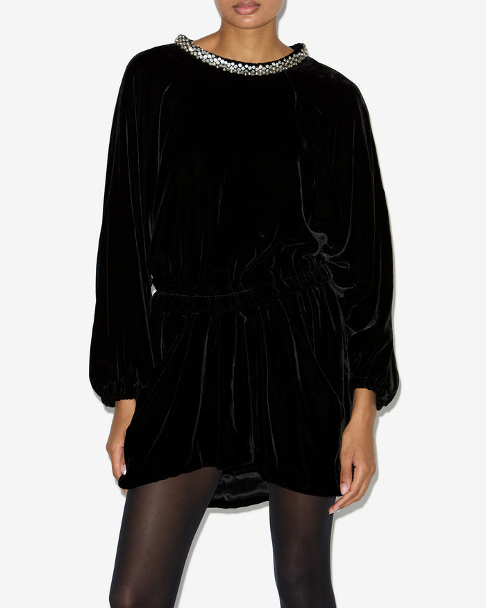 Isabel Marant Robe Beniga Femme Noir