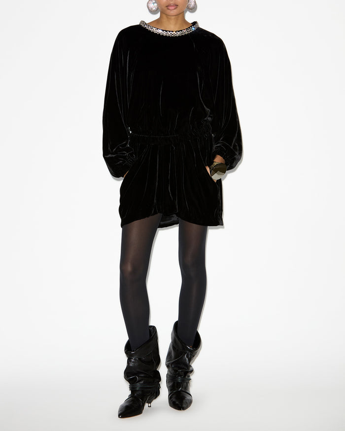 isabel marant Robe Beniga Femme noir