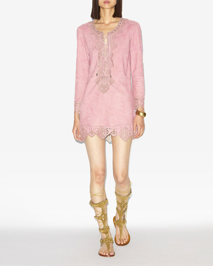 isabel marant ROBE CHARLINA Femme antique rose