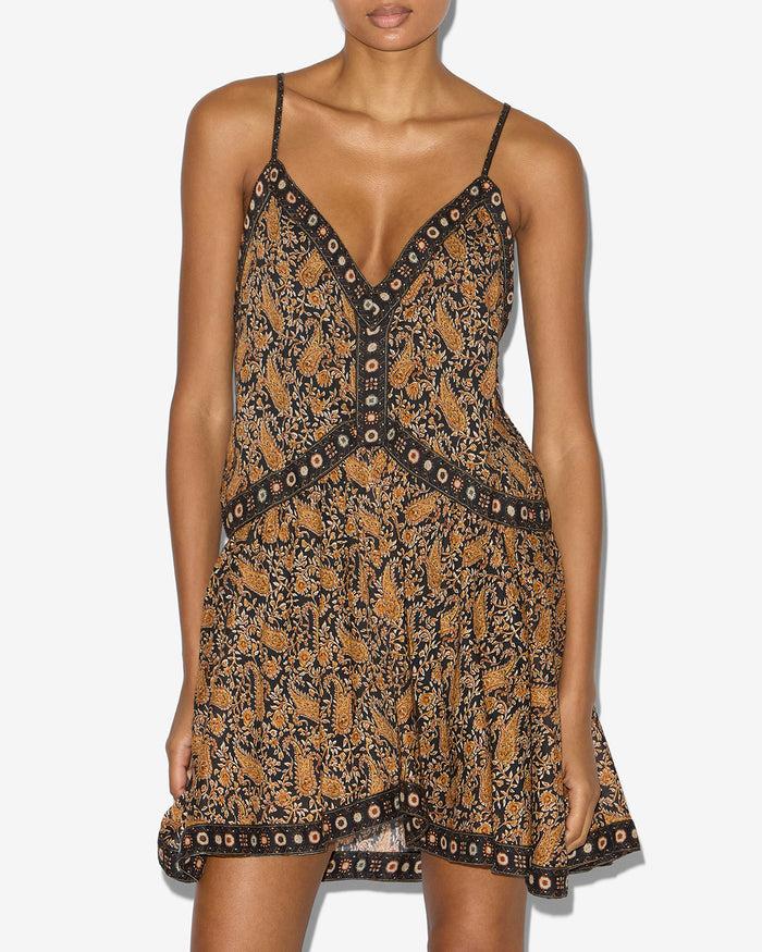 Isabel Marant ROBE DANIELLE Femme Noir