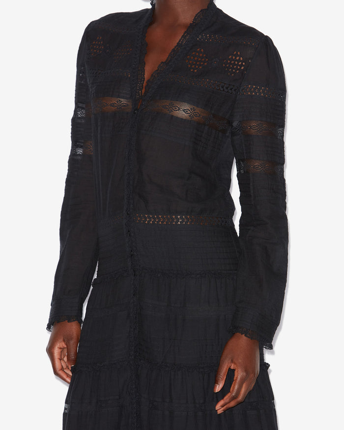 Isabel Marant ROBE DANIVA Femme Noir