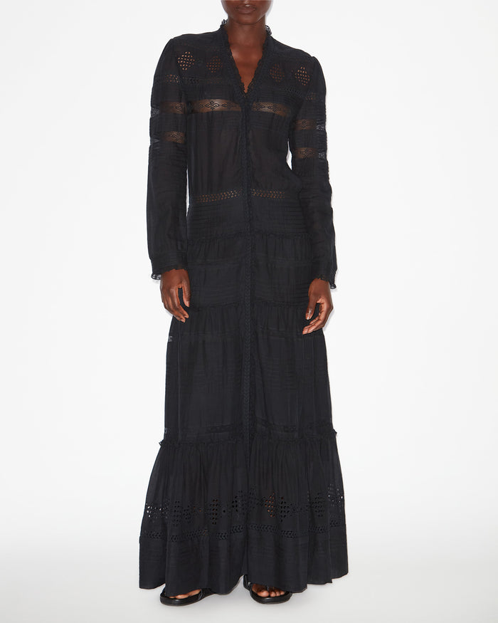 isabel marant ROBE DANIVA Femme noir