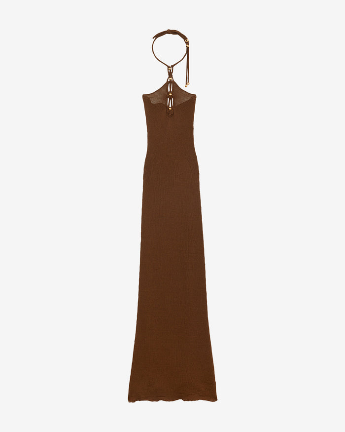 Isabel Marant ROBE EILEEN Femme Bronze