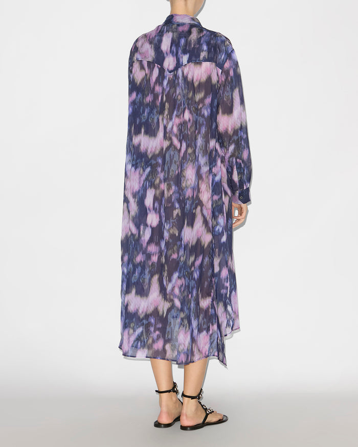 Isabel Marant ROBE ELIANE Femme Violet-lilas