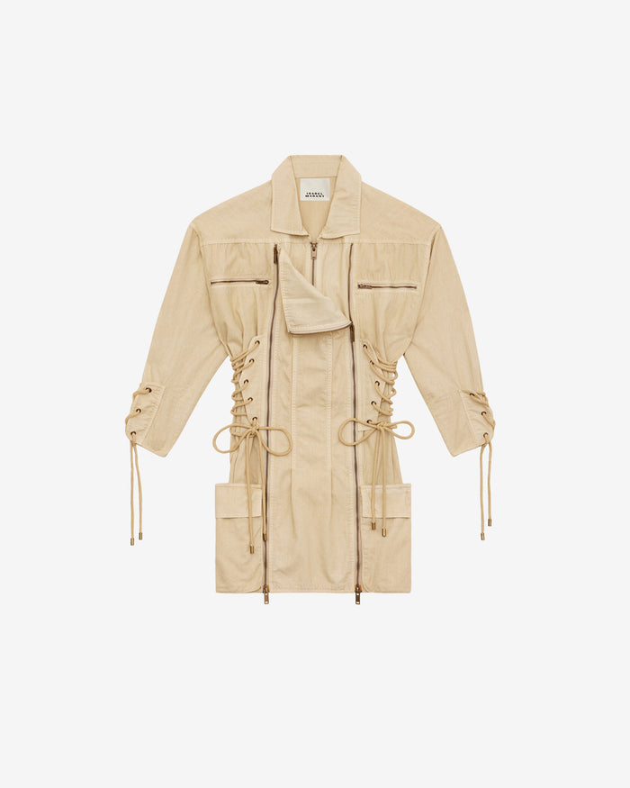 Isabel Marant ROBE IZARRA Femme écru