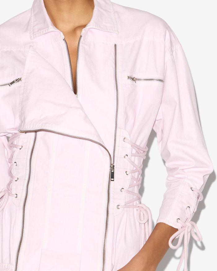 Isabel Marant ROBE IZARRA Femme Rose Clair
