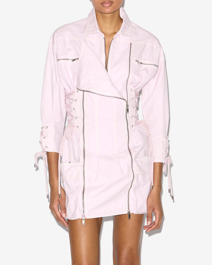 Isabel Marant ROBE IZARRA Femme Rose Clair