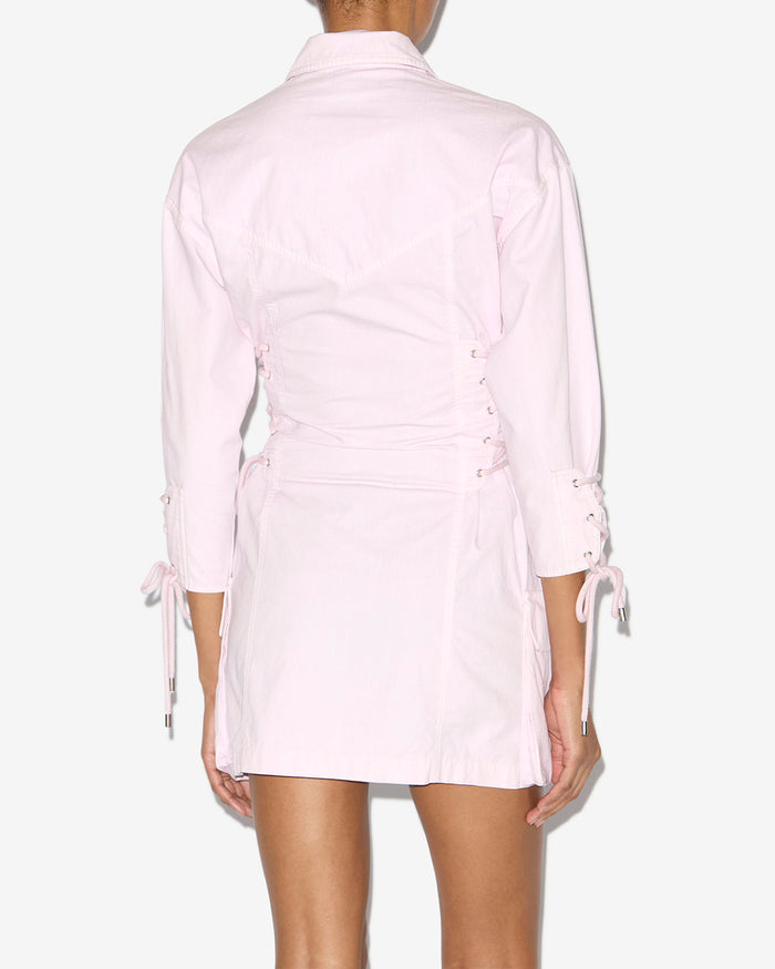 Isabel Marant ROBE IZARRA Femme Rose Clair