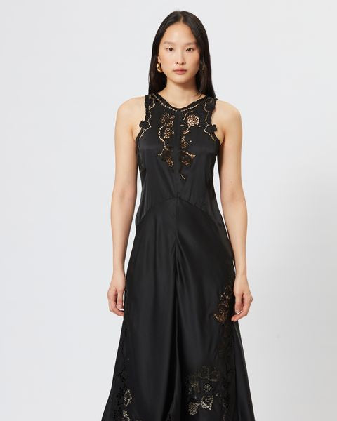 Isabel Marant Robe Jadel Femme Noir