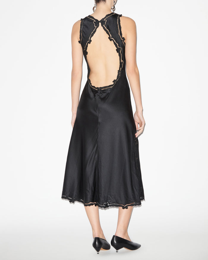 Isabel Marant Robe Jadel Femme Noir