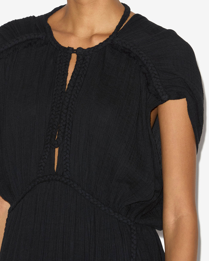 Isabel Marant ROBE JOYA Femme Noir