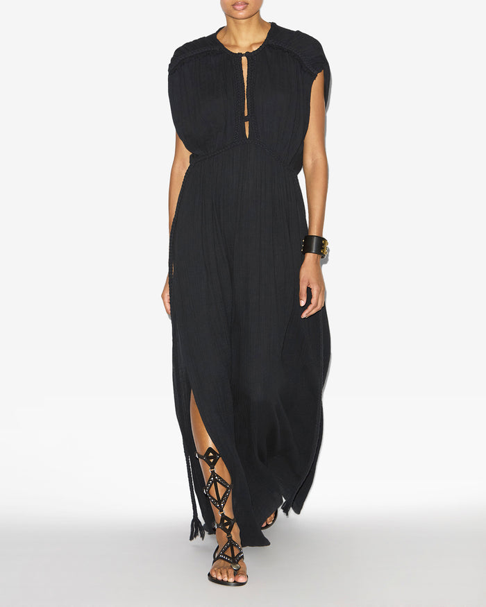 isabel marant ROBE JOYA Femme noir