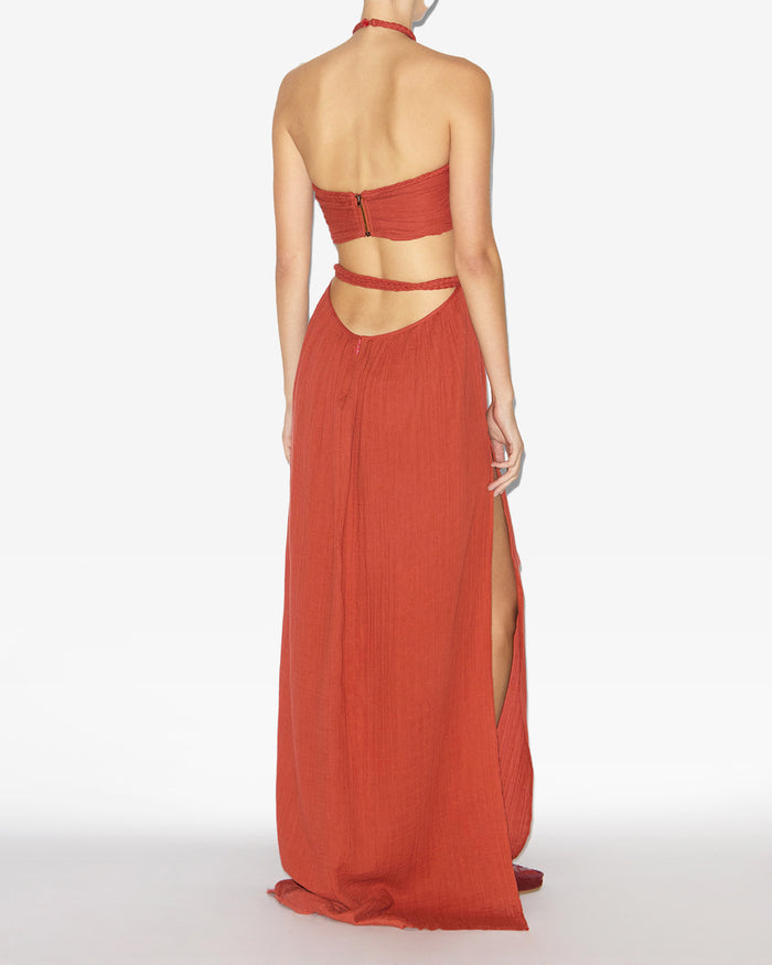 Isabel Marant ROBE JUSTINE Femme Orange