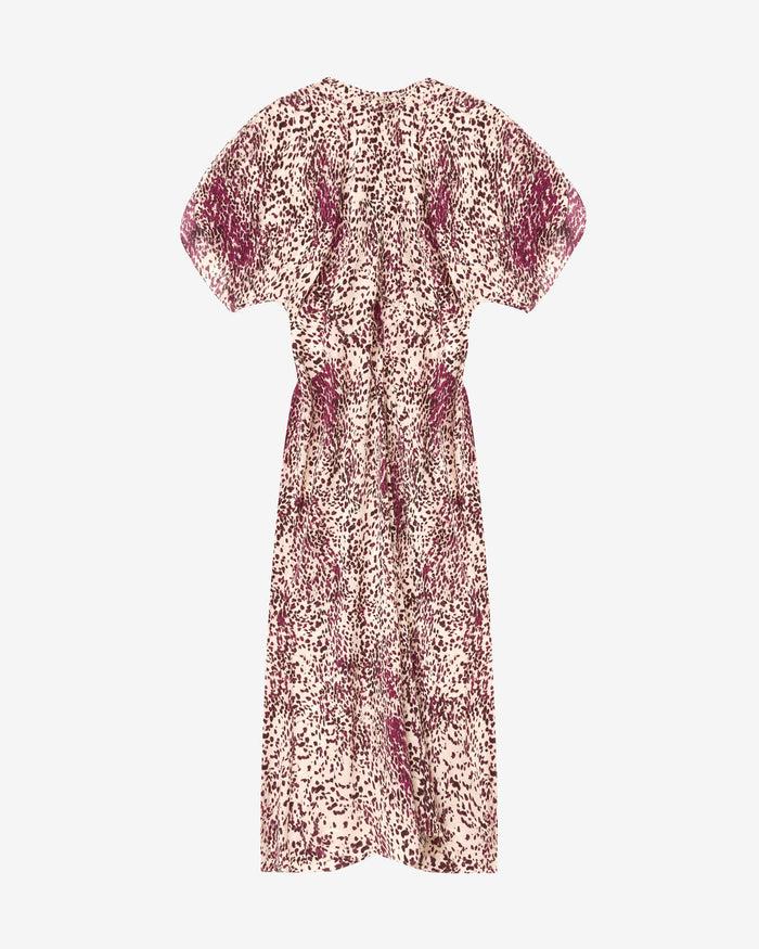 Isabel Marant ROBE KEANY Femme Violet-écru