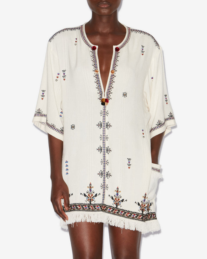 Isabel Marant ROBE KRESSY Femme écru