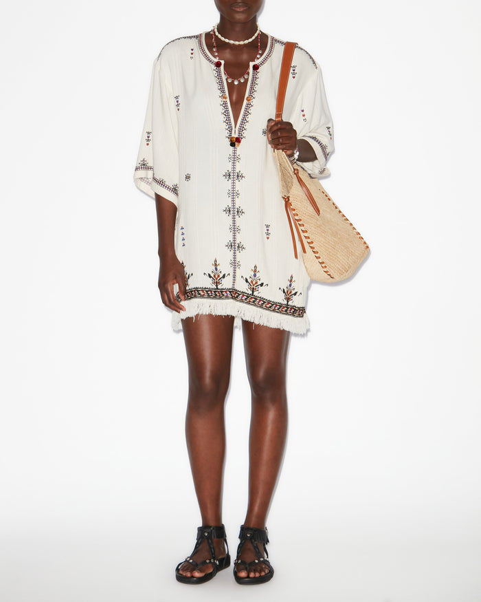 isabel marant ROBE KRESSY Femme écru