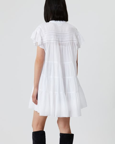 Isabel Marant Robe Lanikaye Femme Blanc