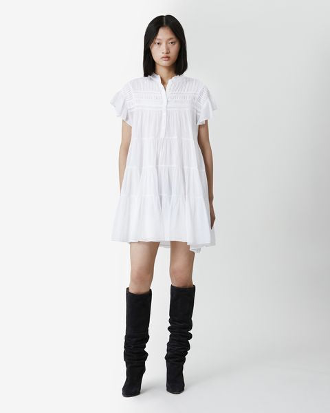 isabel marant Robe Lanikaye Femme blanc