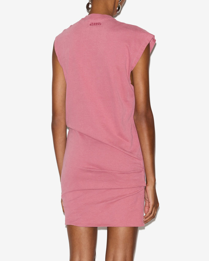 Isabel Marant Robe Leany Femme Antique Rose