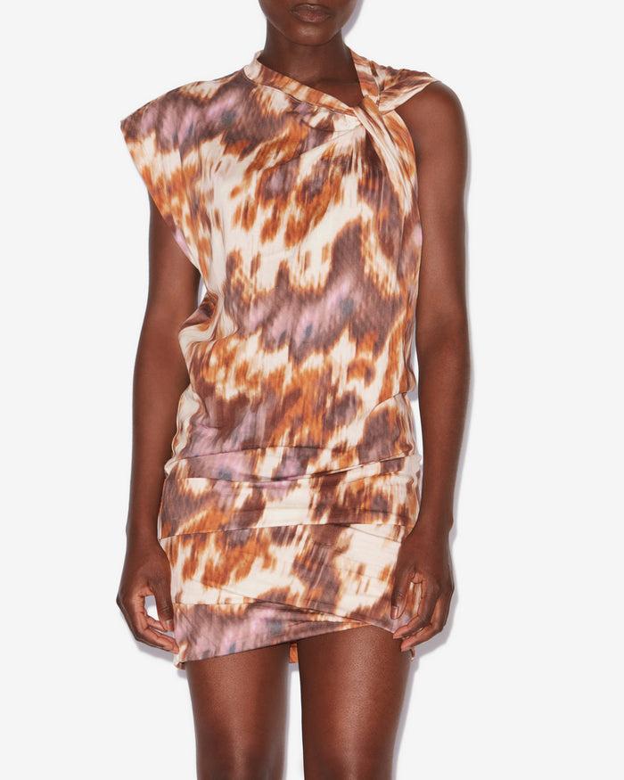 Isabel Marant ROBE LEANY Femme écru-ocre