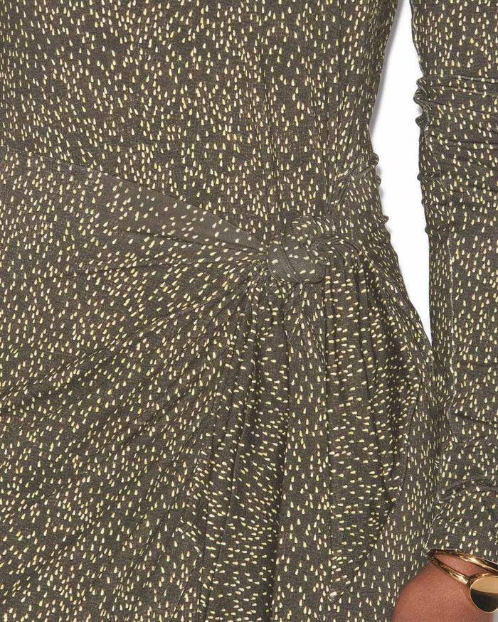 Isabel Marant Robe Lisy Femme Kaki-lime