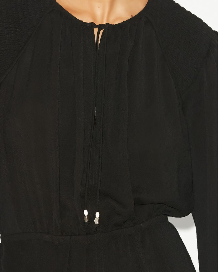 Isabel Marant Robe Lydie Femme Noir