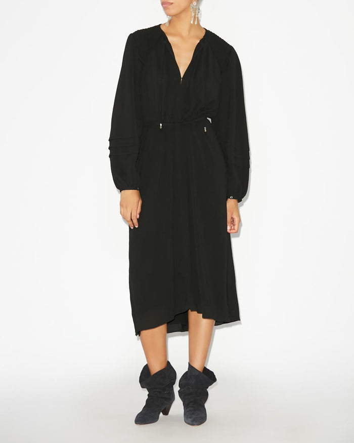 isabel marant Robe Lydie Femme noir