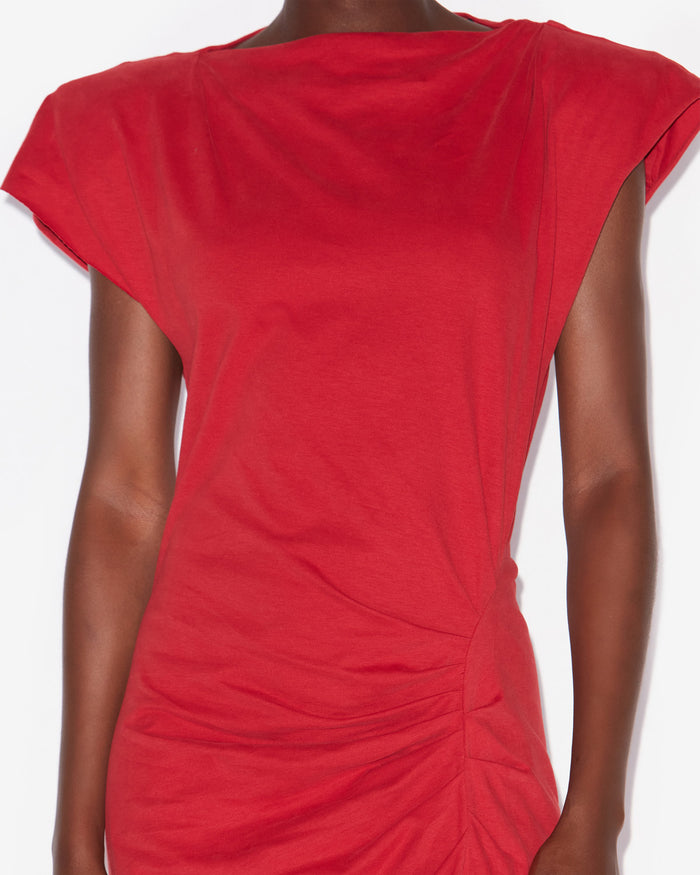 Isabel Marant ROBE NADELA Femme Rouge