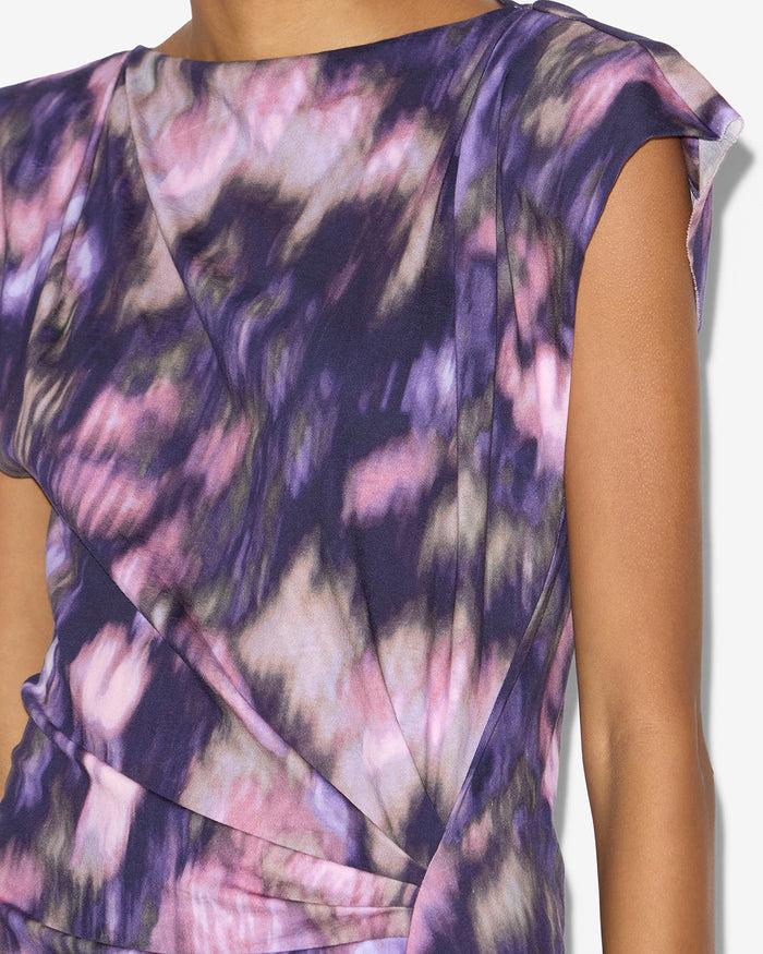 Isabel Marant ROBE NADELA Femme Violet-lilas