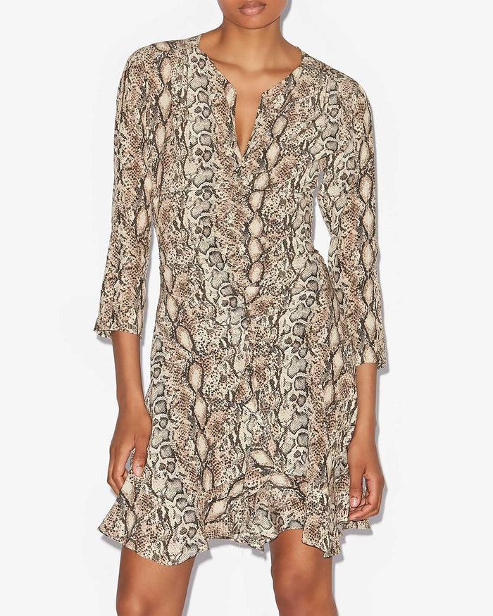 Isabel Marant ROBE OCTAVIA Femme Naturel