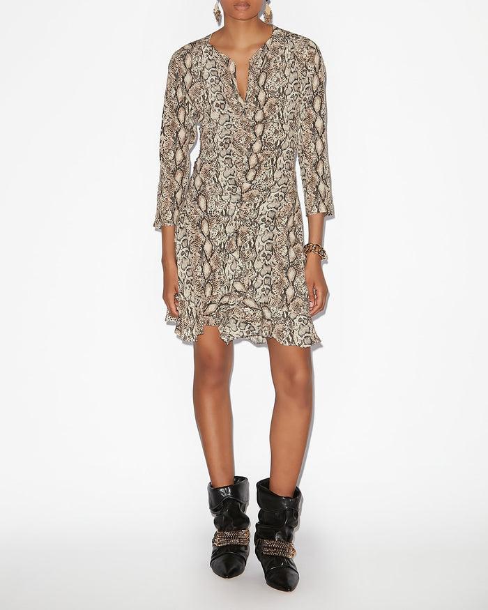 isabel marant ROBE OCTAVIA Femme naturel