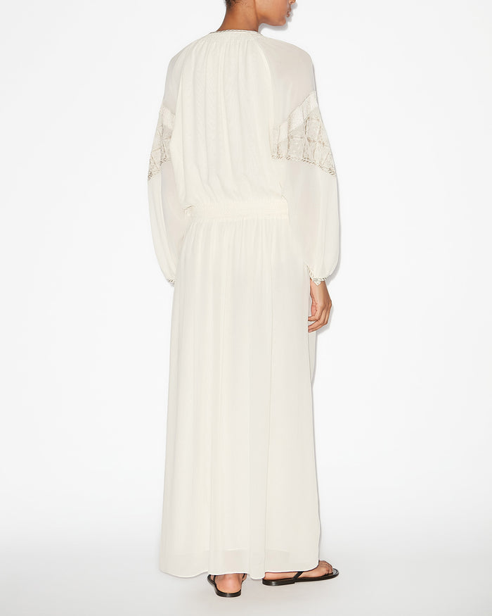 Isabel Marant ROBE ODILIA Femme écru