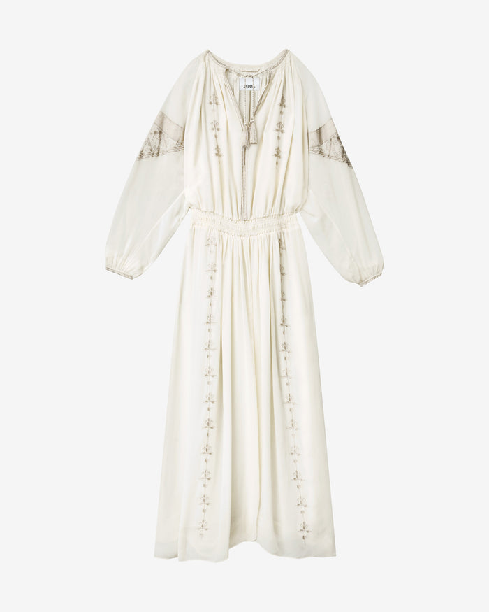 Isabel Marant ROBE ODILIA Femme écru