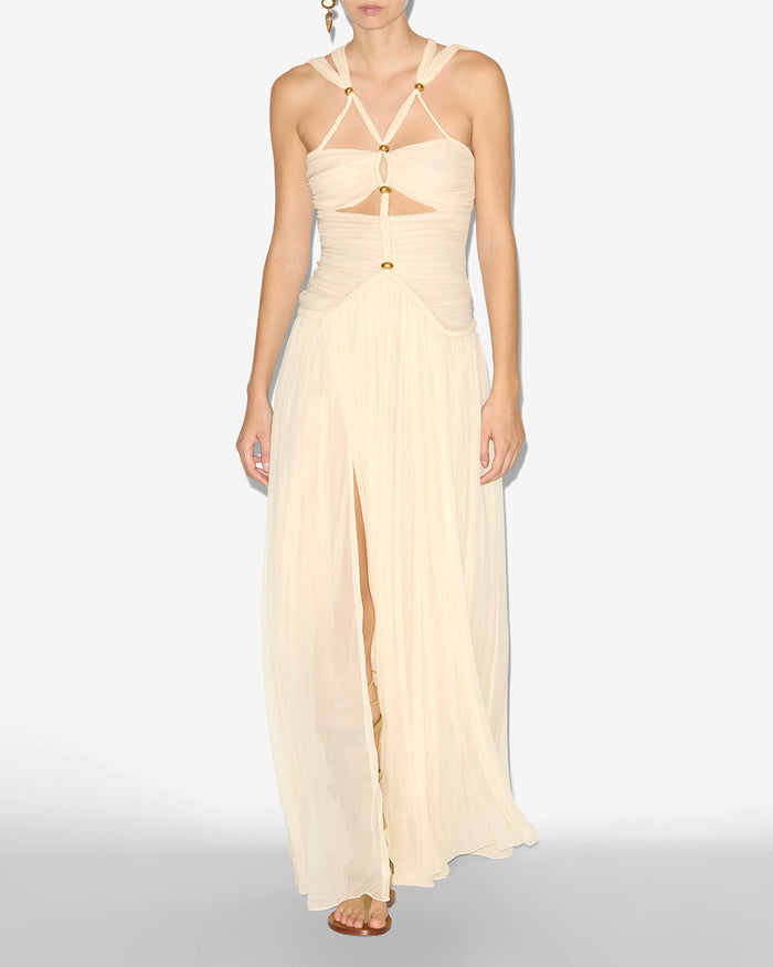 isabel marant ROBE RAFAEL Femme écru