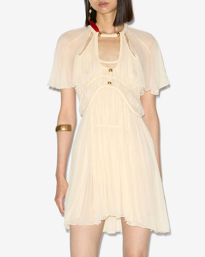 Isabel Marant ROBE RANDALIA Femme écru