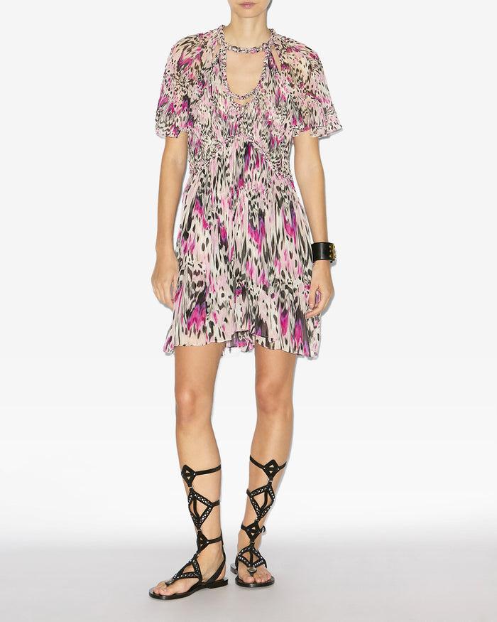 isabel marant ROBE RANDALIA Femme rose