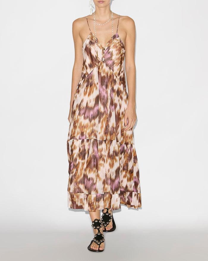 isabel marant ROBE SABBA Femme écru-ocre