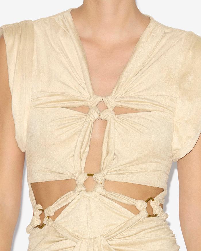 Isabel Marant ROBE SIRENA Femme écru